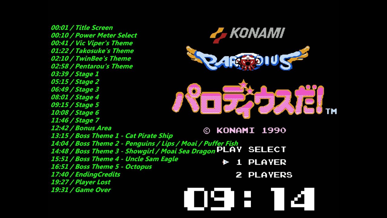 Nes: Parodius Da! Soundtrack