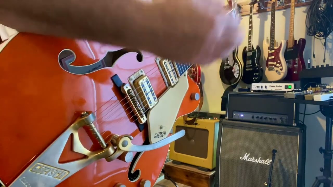 Fryette Power Station PS-2A with 50w non mv Plexi and Gretsch 6120