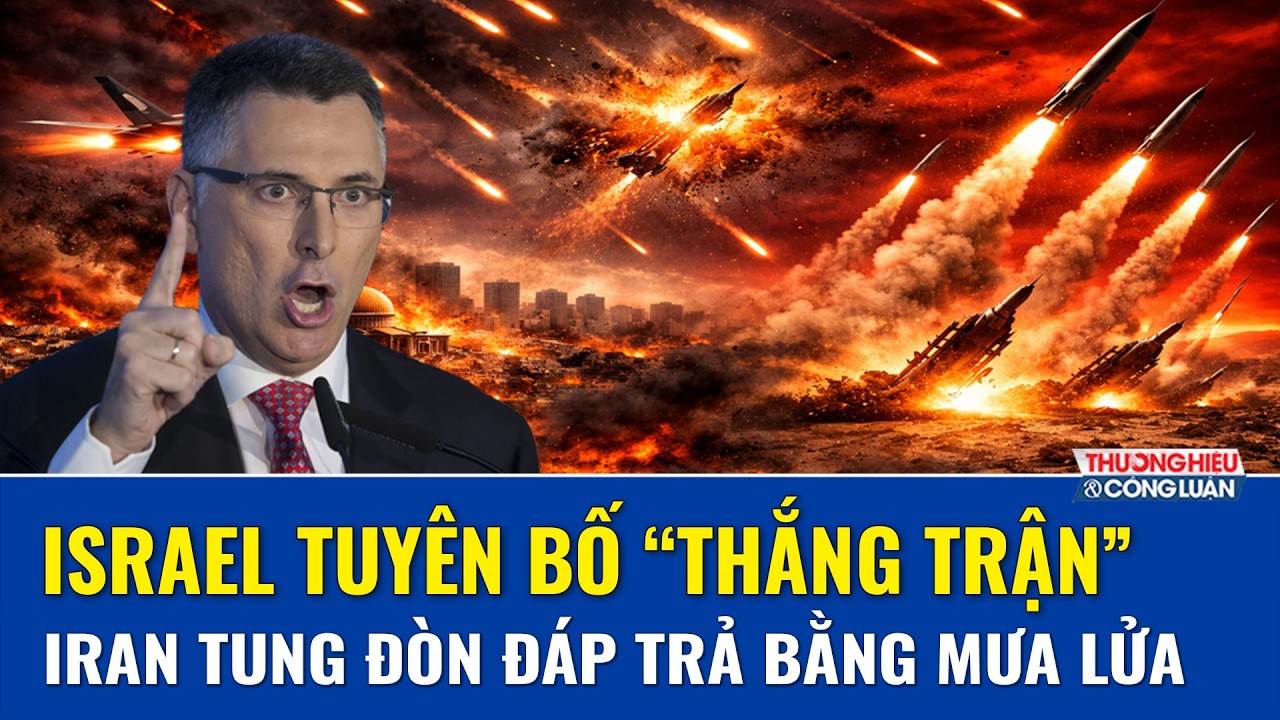 Tuyên bố thắng trận, Israel dính đòn “hồi mã thương” tên lửa kinh hoàng của Iran