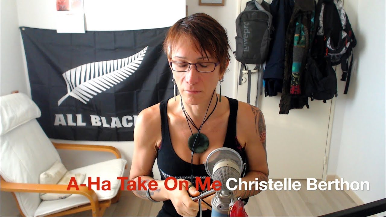 Cover Take On Me -  A Ha by Christelle Berthon