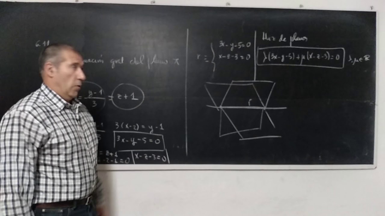 Problema 6 11  Matemáticas Básicas  Rectas y Planos
