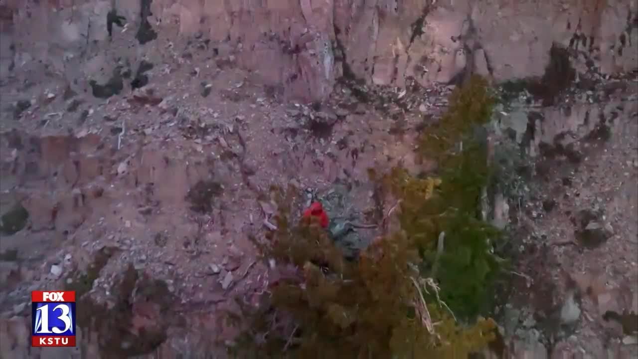 Washington man rescued from Mt. Timpanogos cliff