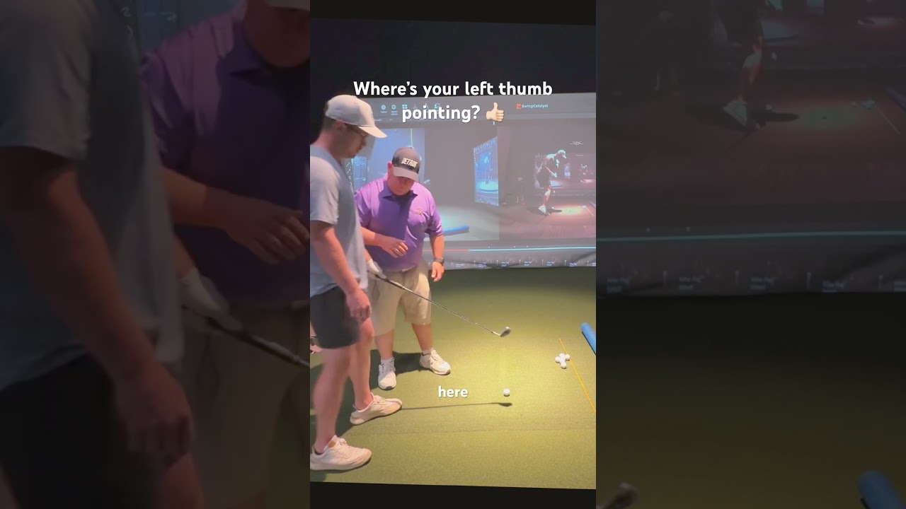 ““Thumbs Down = Square Clubface ⛳️ GolfTips 