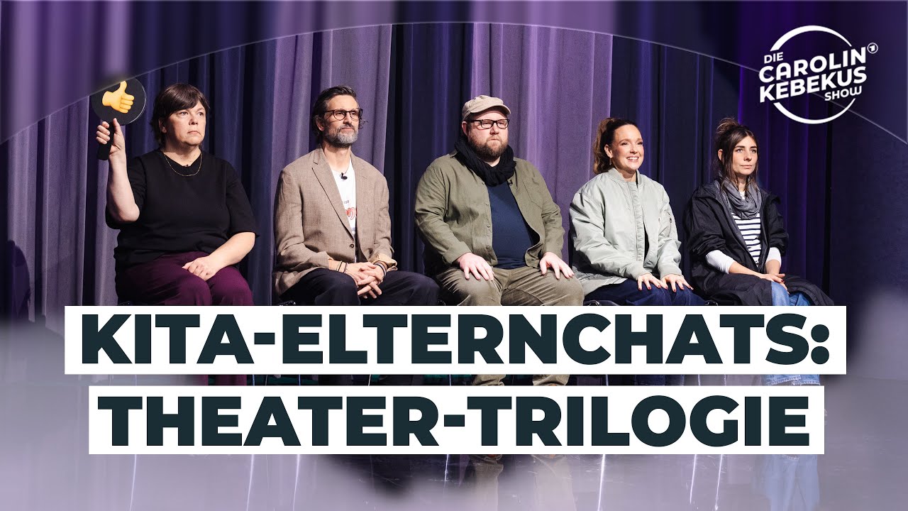 Die ganze Trilogie: Carolin Kebekus präsentiert das Kita-Elternchat-Theater! 🎭 Mit Tom Beck