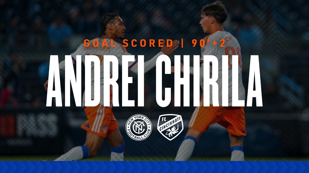 Andrei Chirila 90 +2 | New York City FC | 4/22/26