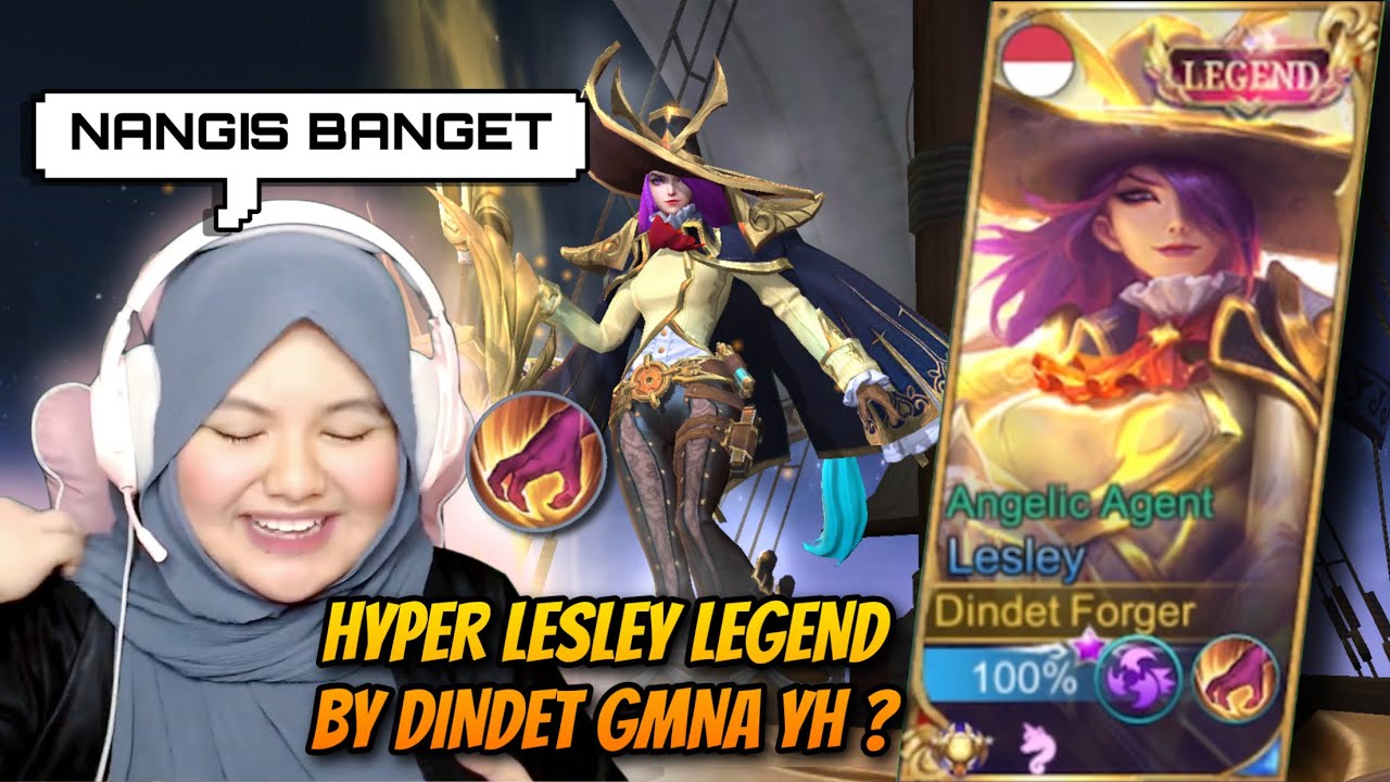 DINDET PAKE LESLEY LEGEND HYPER ? WADUH...