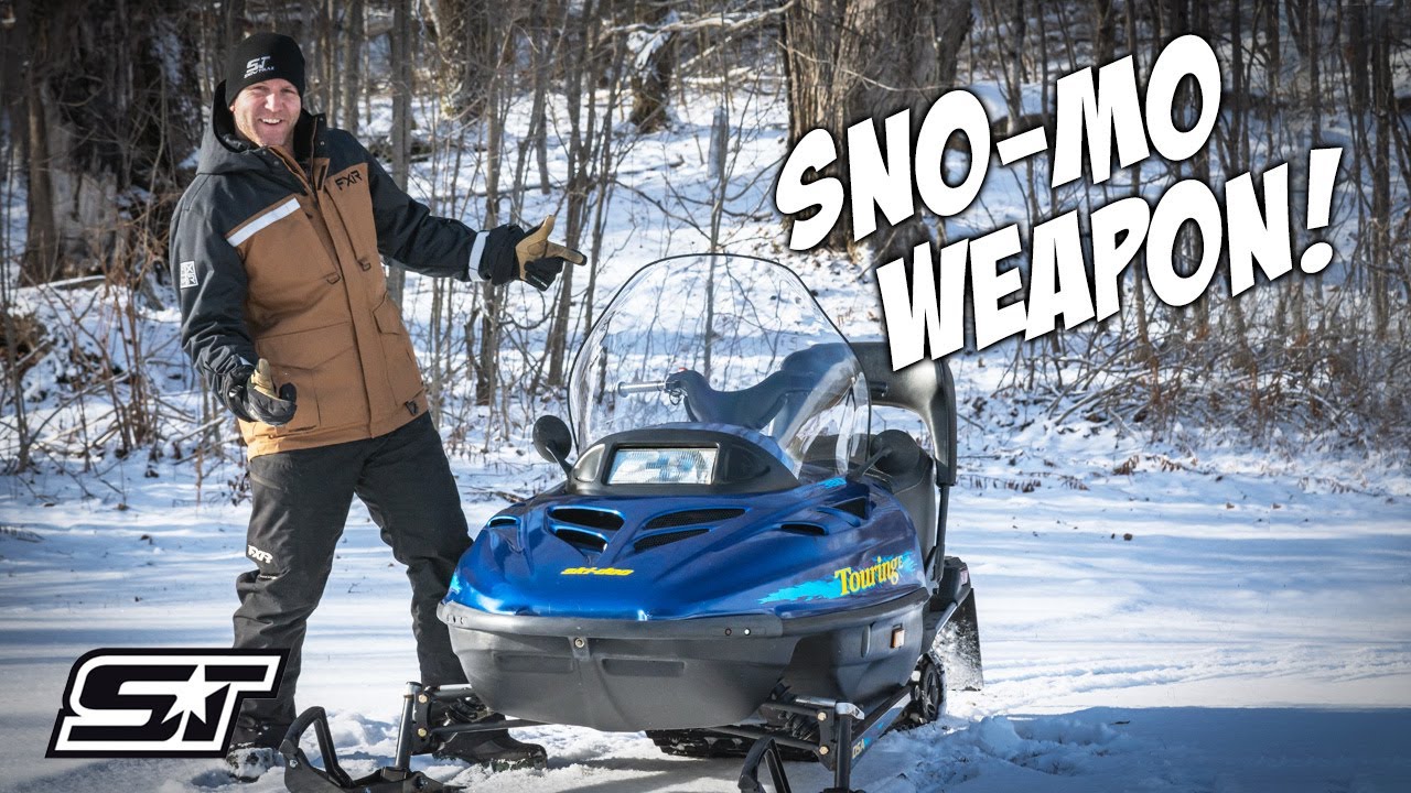 Подробный обзор подержанных саней Ski-Doo Touring E380 Fan 2000 года!