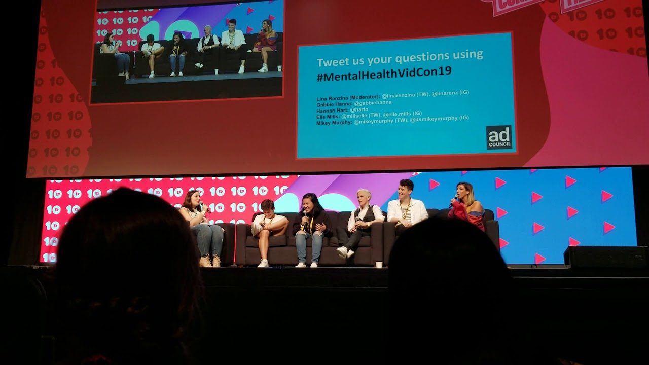 [Part 1/2] Vidcon 2019 Panel - Tackling Mental Health Online ft. Daniel Howell