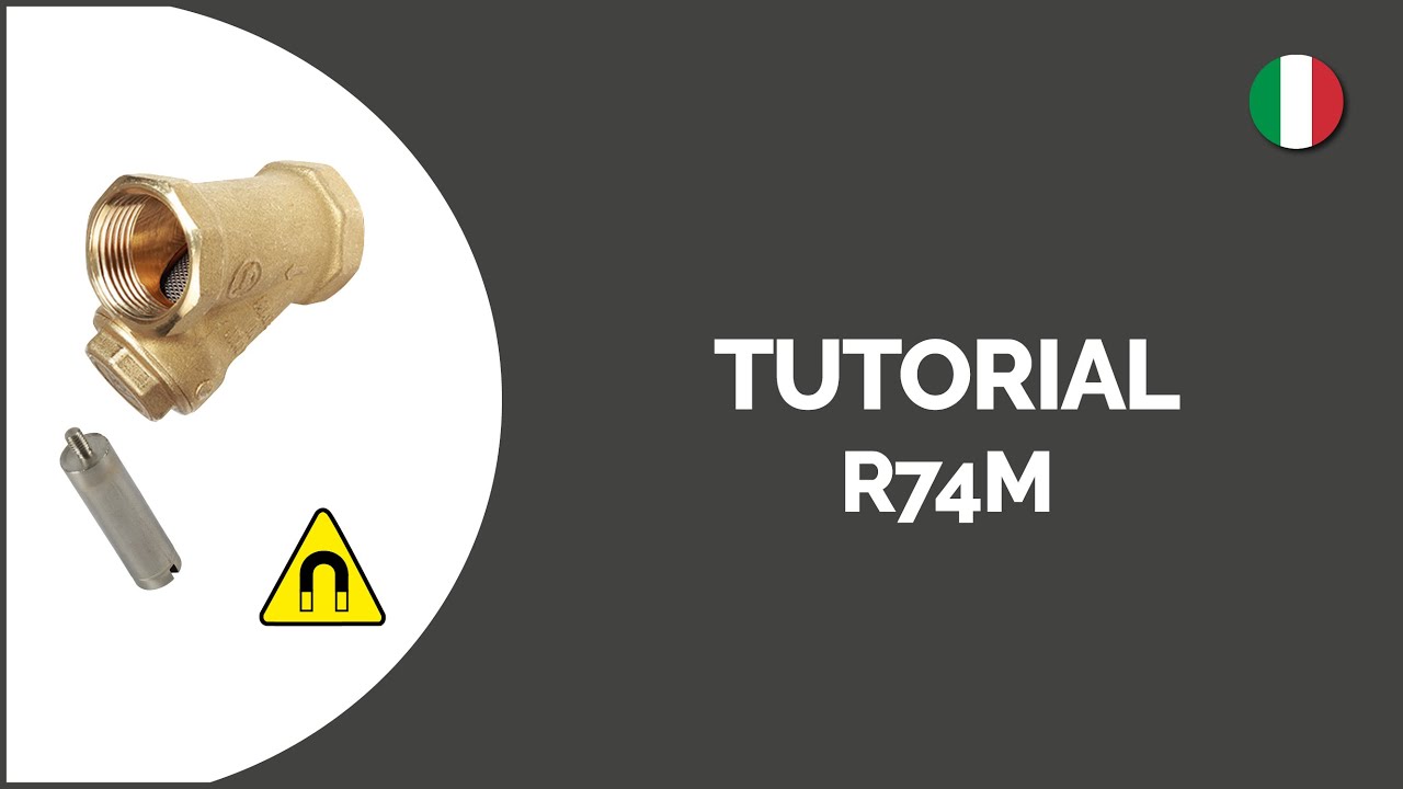 Tutorial filtro magnetico a Y 🇮🇹 | R74M | GIACOMINI