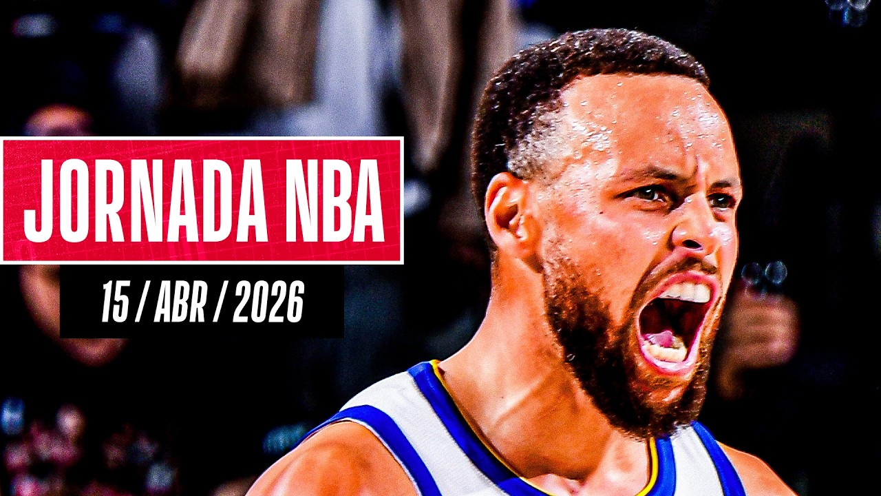 &iexcl;CURRY en modo LEYENDA y NOCHE de CLUTCH TOTAL! | Resultados Jornada NBA (15abril/2026)