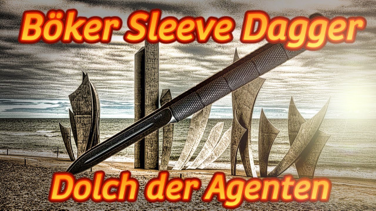 Böker Sleeve Dagger - Agentendolch 🇬🇧