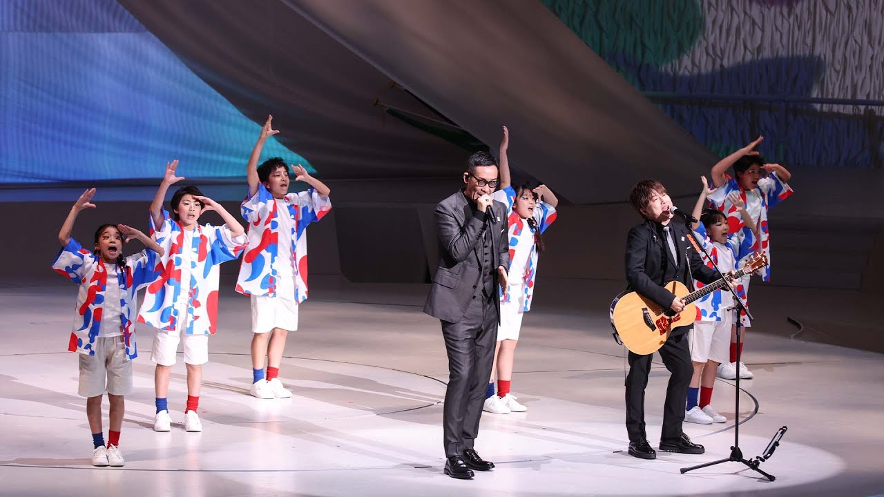 コブクロ「この地球(ほし)の続きを -Opening Ceremony, Expo2025 osaka, kansai, Japan-」