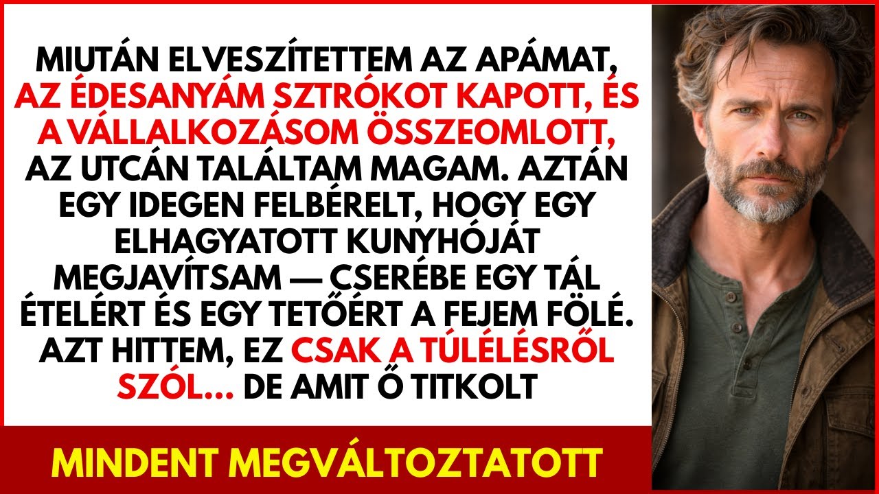 Csóró és hajléktalan voltam, amikor munkát ajánlott — nem tudtam, hogy milliomos lánya