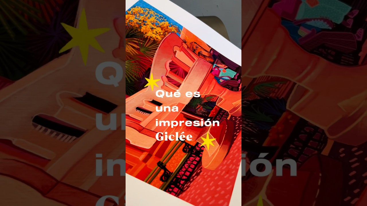 Qu&eacute; es un gicl&eacute;e #art #artist #artprint #printing #giclee