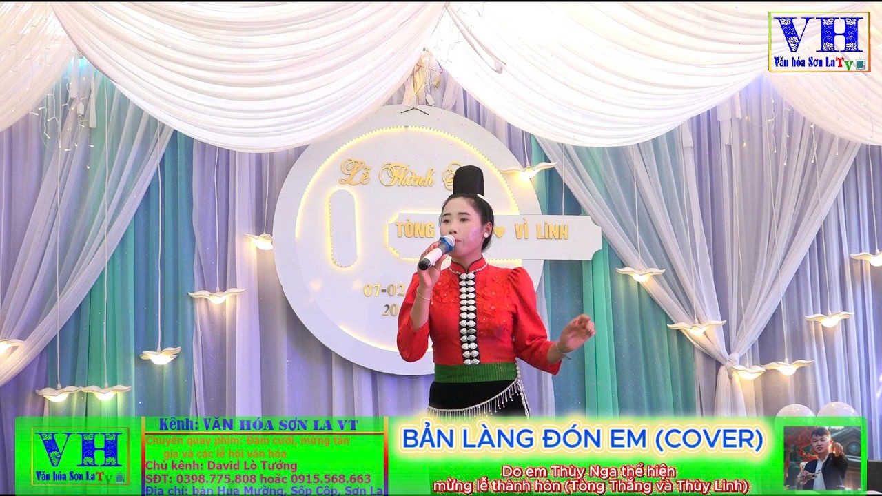BẢN LÀNG ĐÓN EM THÙY NGA COVER | Mừng lễ thành hôn [Tòng Thắng và Thùy Linh] Tông Hùm