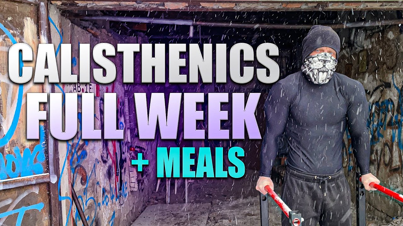 Full Week Hybrid Calisthenics | Weighted & Bodyweight