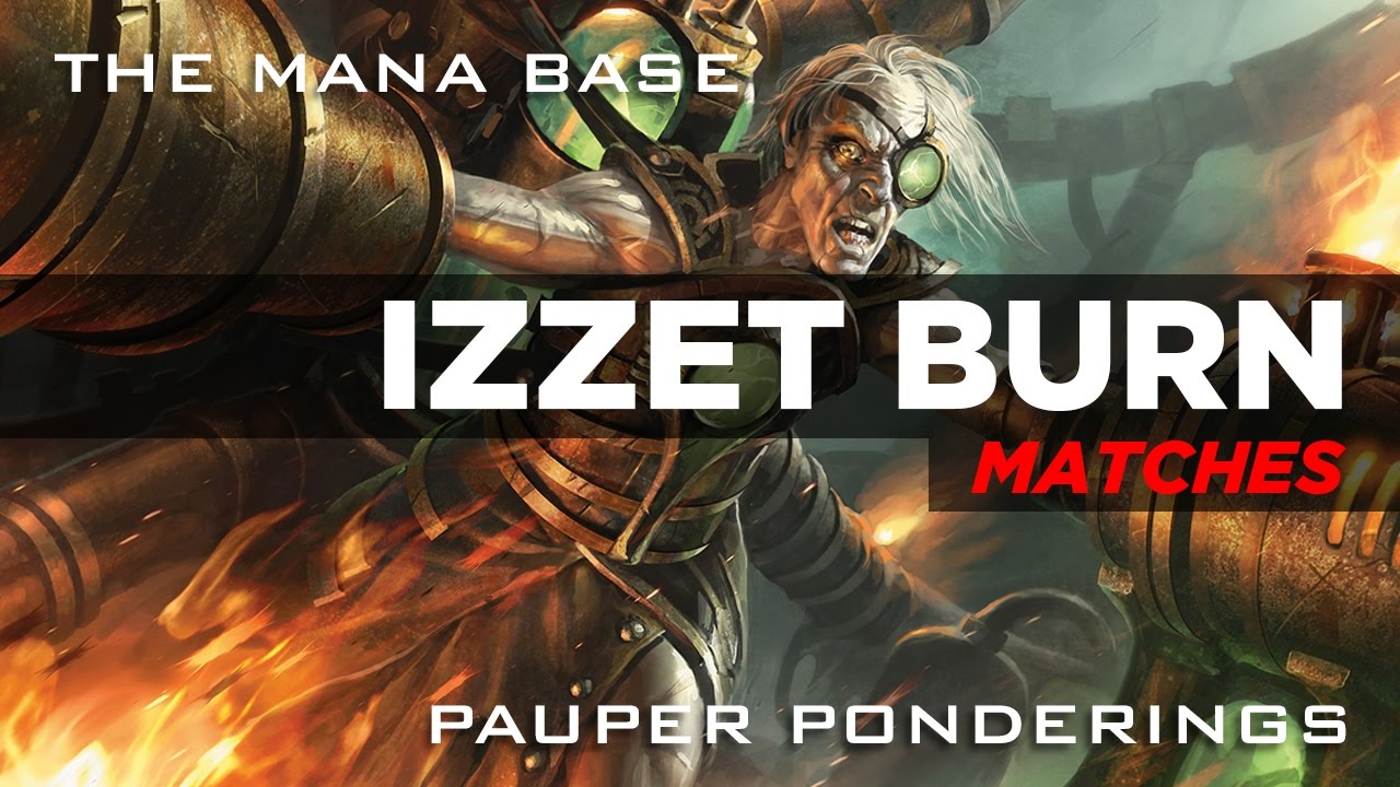 Pauper Ponderings: Izzet Burn Round 1 vs Grixis Affinity