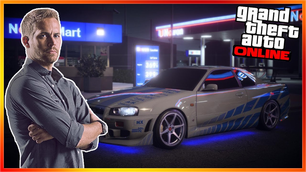 NISSAN SKYLINE Z "SZYBCY I WŚCIEKLI" - GTA ONLINE