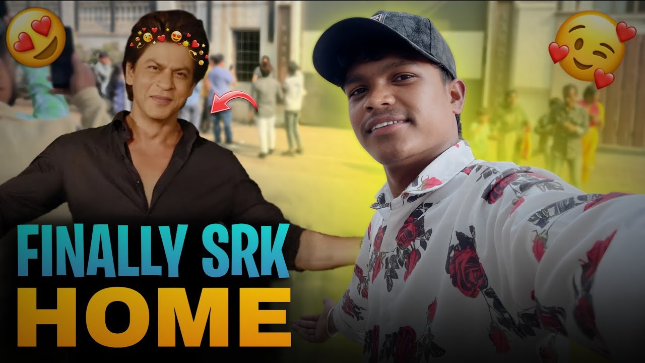 Shahrukh Khan Ka Mannat House ❤️ Mai Bhi Dekh Liya Finally 😍