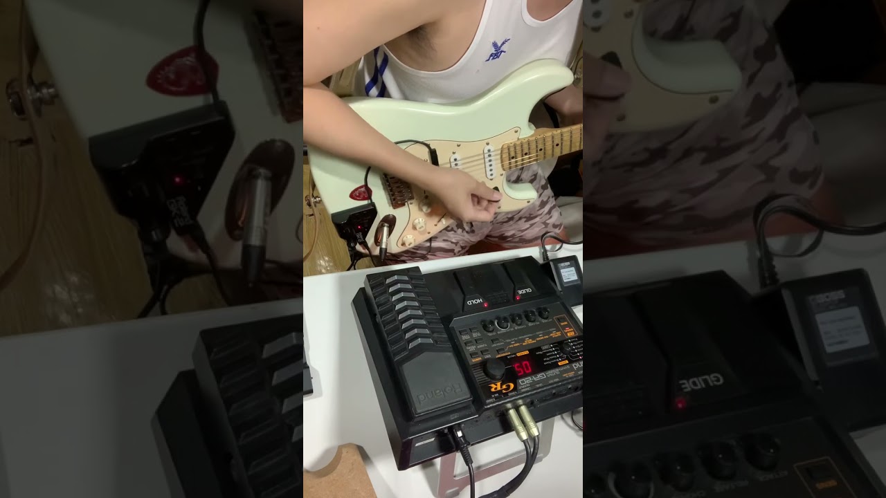 Roland GK-2 : Testing with Roland GR-20