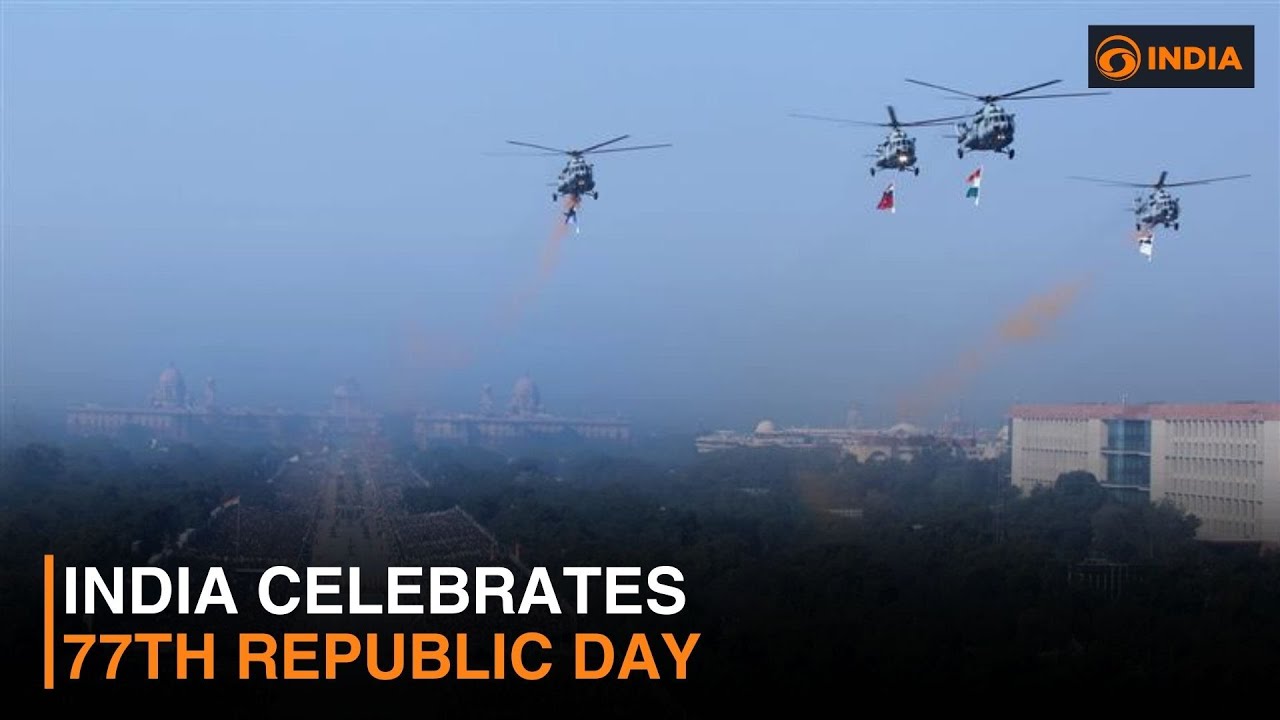 India celebrates 77th Republic Day & more news | DD India News Hour | 9 PM IST