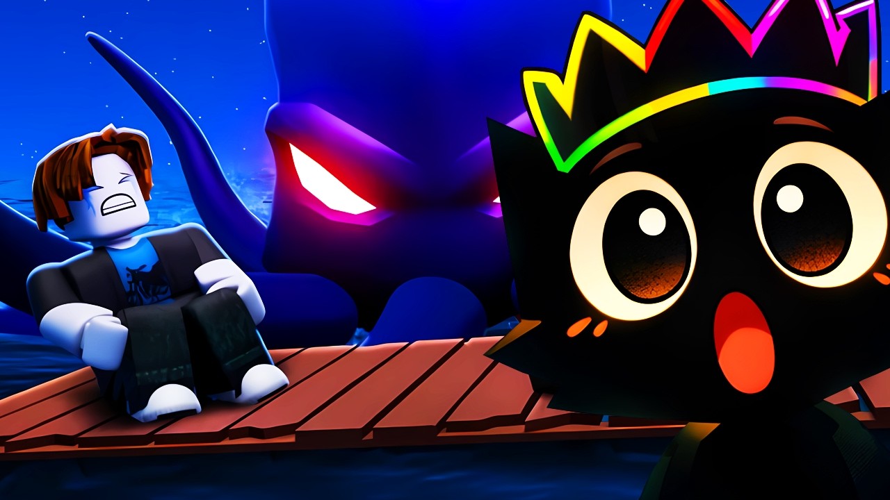 Przetrwanie na Tratwie w Robloxie 🌊🦈 Kraken Chce Mnie Zatopić!