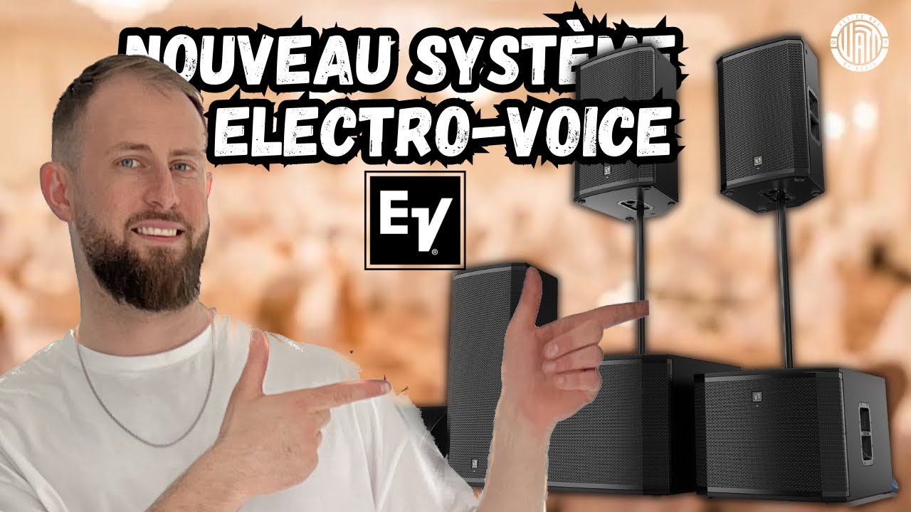 MA NOUVELLE SONO ! Electro-Voice EV ETX-18SP et EV ELX200-15P