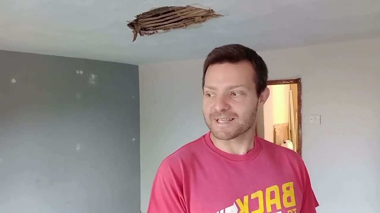One ceiling down, one to go!