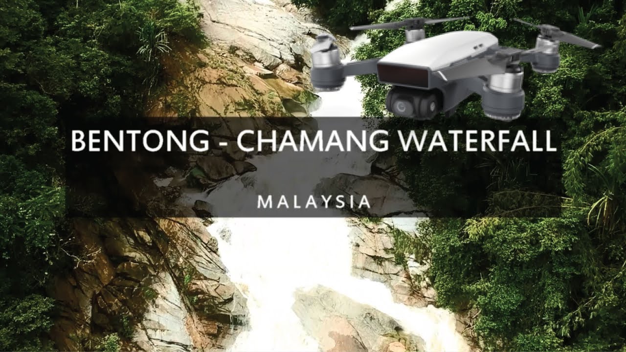 Dji Spark Footage at Bentong Chamang Waterfall