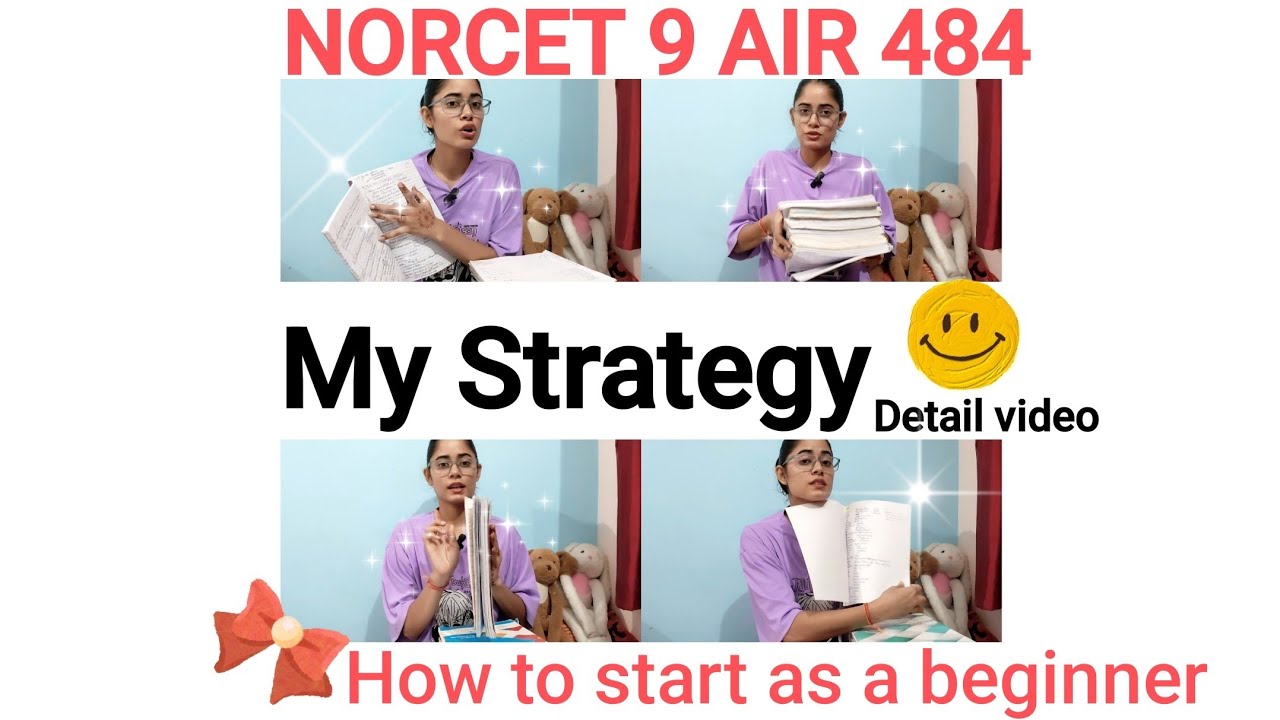 👉 NORCET Strategy That Worked for Me🥇🩺 | From Preparation to Selection | FIRST ATTEMPT AIR 484✨