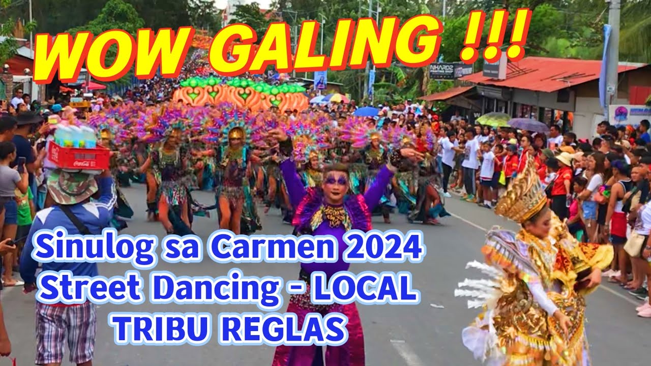 Sinulog sa Carmen TRIBU REGLAS Street Dancing Local Carmen Cebu January 28, 2024 | Sinulog Festival