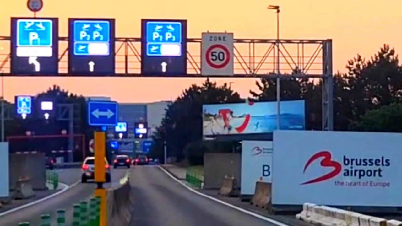 WE TRAVELLED To  Brussels Airport | Belgium International Airport( Zaventem)