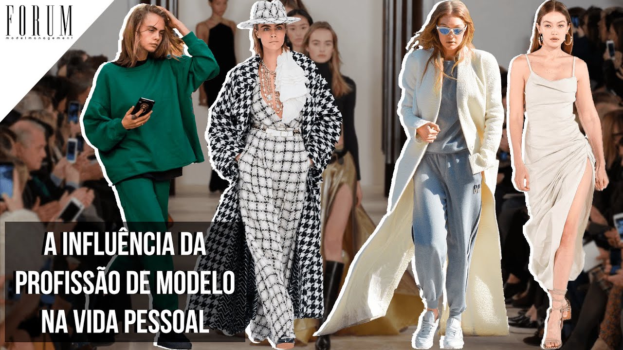 A influ&ecirc;ncia da profiss&atilde;o de modelo na vida pessoal