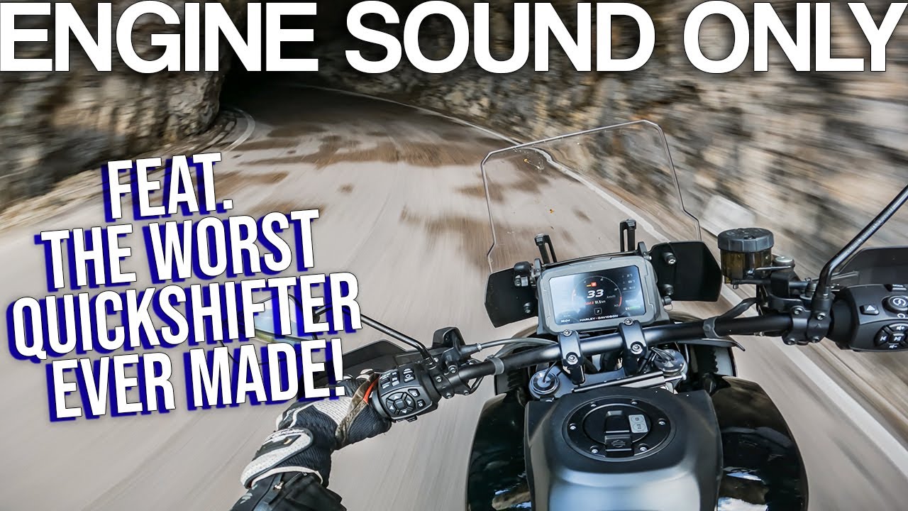 SCREAMIN' EAGLE exhaust sound! Harley-Davidson Pan America Quickshifter [RAW Onboard]