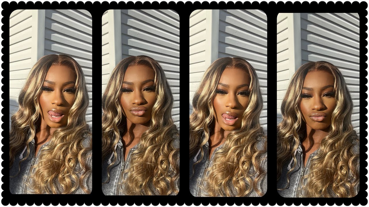 YOLISSA HIGHLIGHT WIG REVIEW 🤎 #yolissahair #wigreview