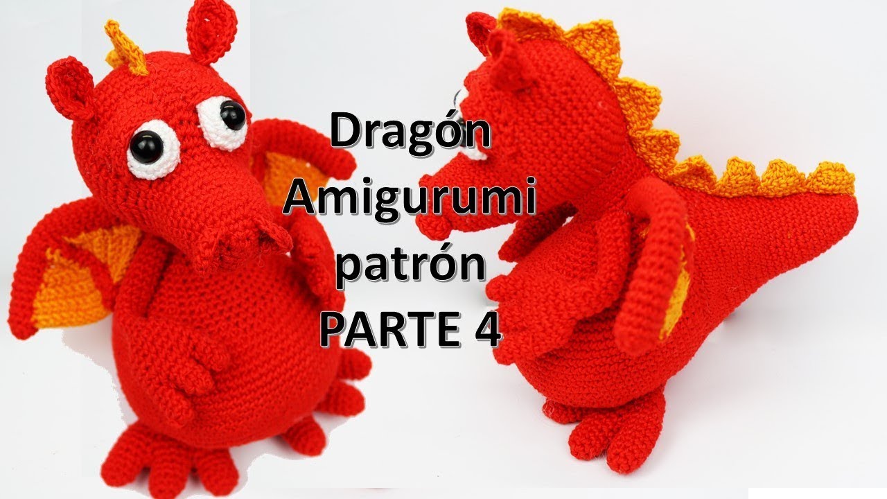 dragon amigurumi, parte 4 grande
