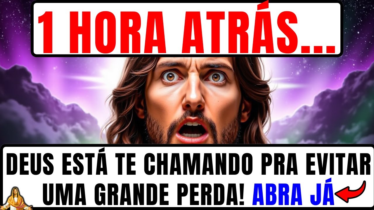 DEUS DIZ: ESTOU TENTANDO TE ALERTAR HÁ 1 HORA! O ARCANJO MIGUEL QUER EVITAR UMA GRANDE PERDA!