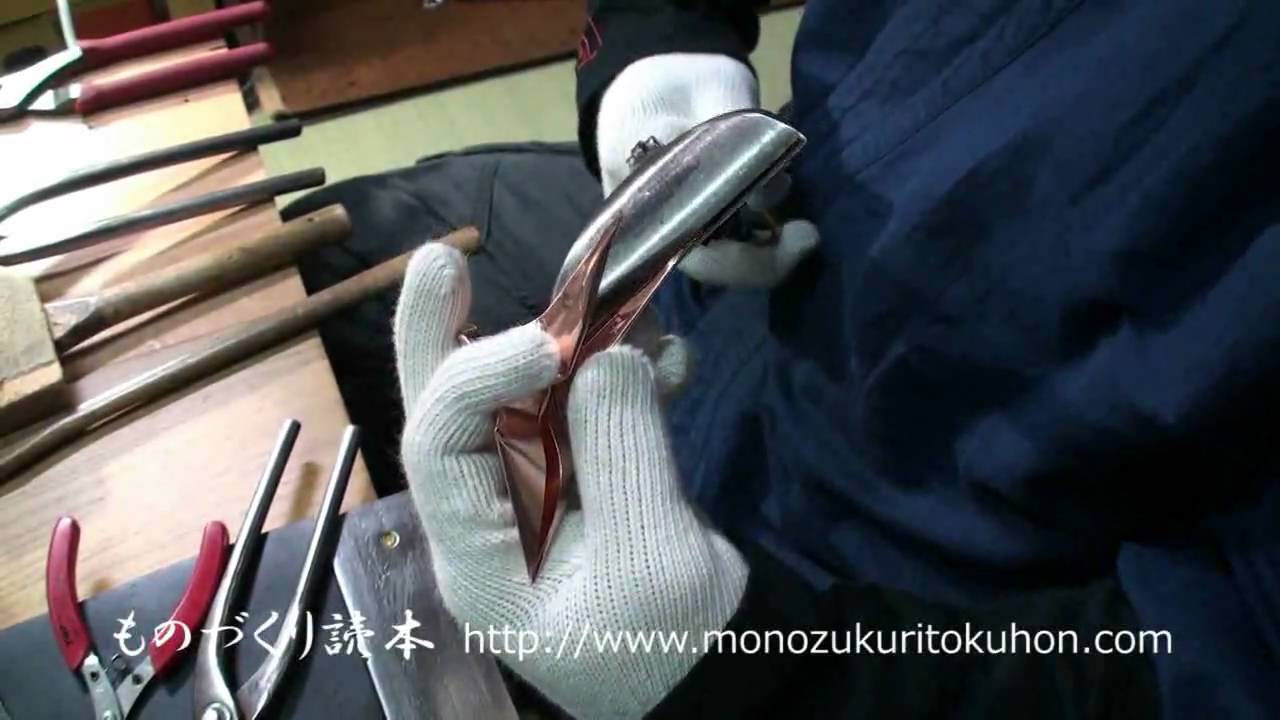 明日の名工、京の板金職人が鶴を折る！