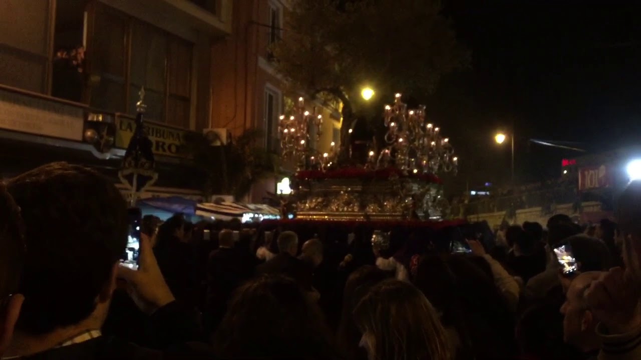 El Huerto Málaga. Tribuna de los pobres “Tu legado + La Saeta”  AM Jesús Cautivo Estepona