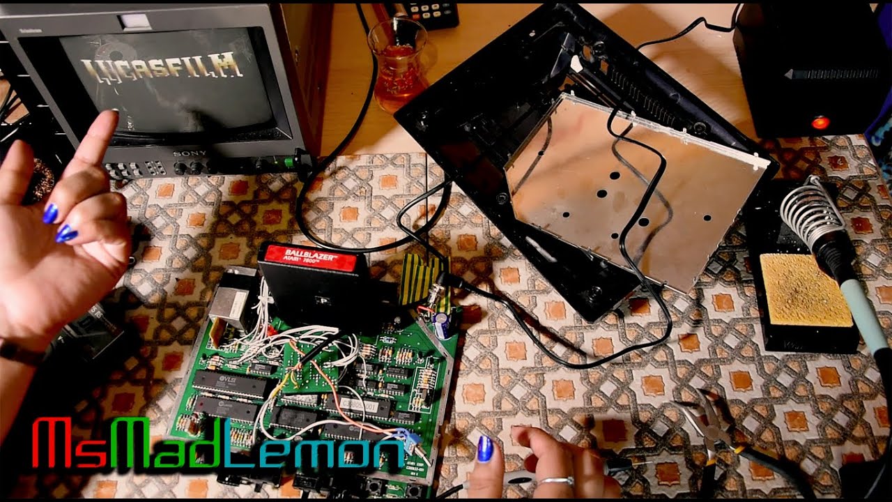 Atari 7800 Glitch Repair