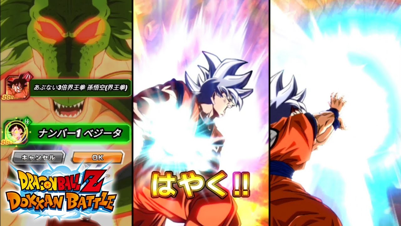 MASTERED ULTRA INSTINCT GOKU SUMMON ANIMATION + LR Summons!!! | Dokkan Battle Custom Animation