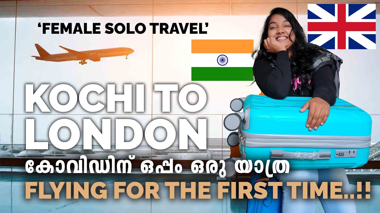 First time international flight travel | Kochi to UK travel experience | International student