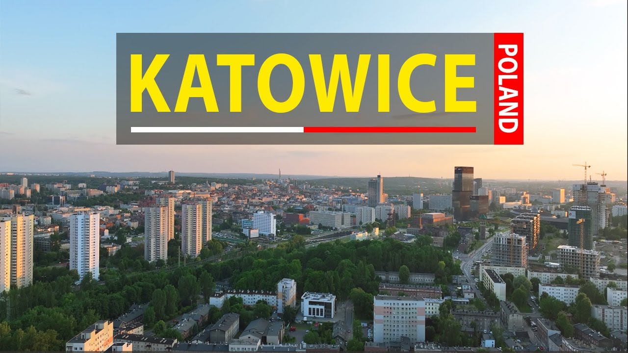 Katowice Śródmieście z drona – zobacz, co ukrywa miasto z lotu ptaka!