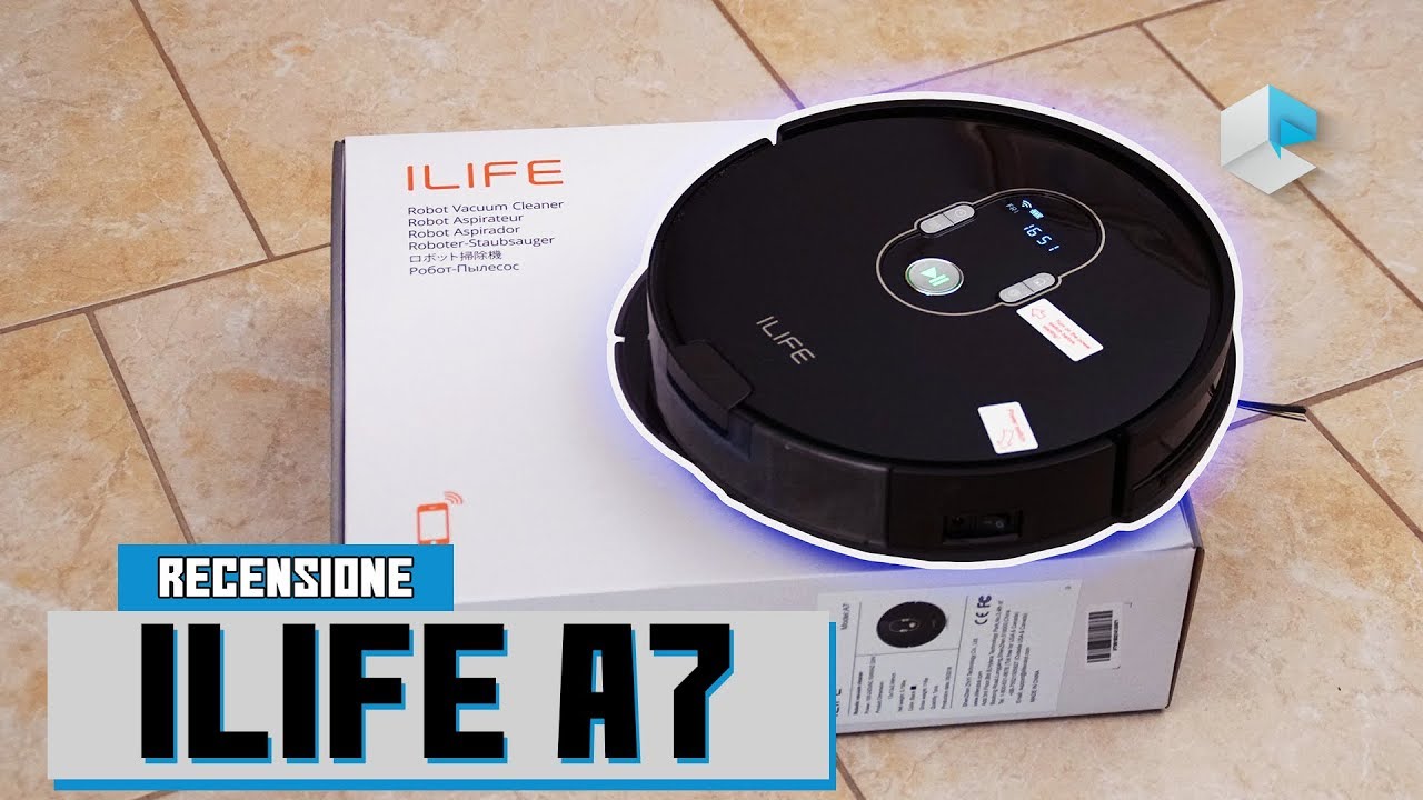 Recensione ILIFE A7 aspirapolvere robot tipo Roomba
