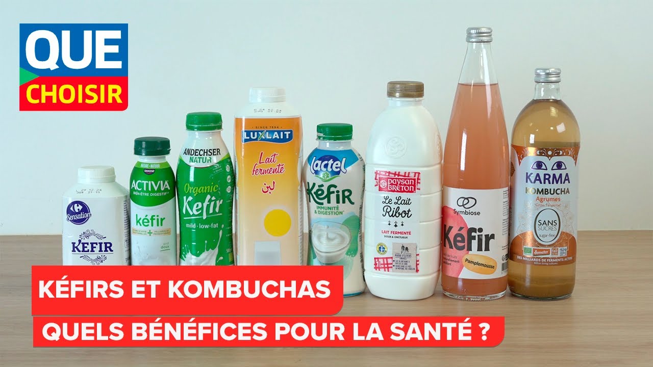 K&eacute;firs et Kombuchas : quels bienfaits pour la sant&eacute; ? I UFC Que Choisir