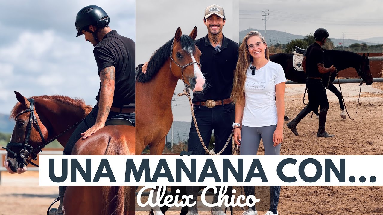 Una mañana con Aleix Chico 🐴 Desbrave con calma y etología