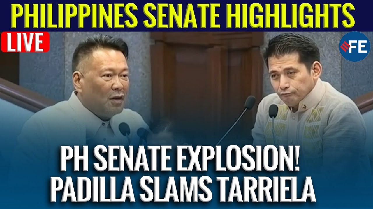 LIVE: China Embassy Controversy: Padilla Warns Tarriela in Fiery Exchange | Philippines Vs China