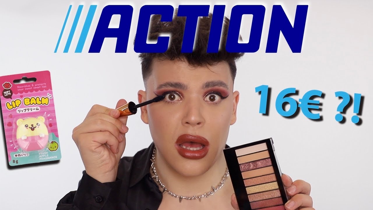 JE TESTE LE MAKE UP ACTION ! (je suis choqué)