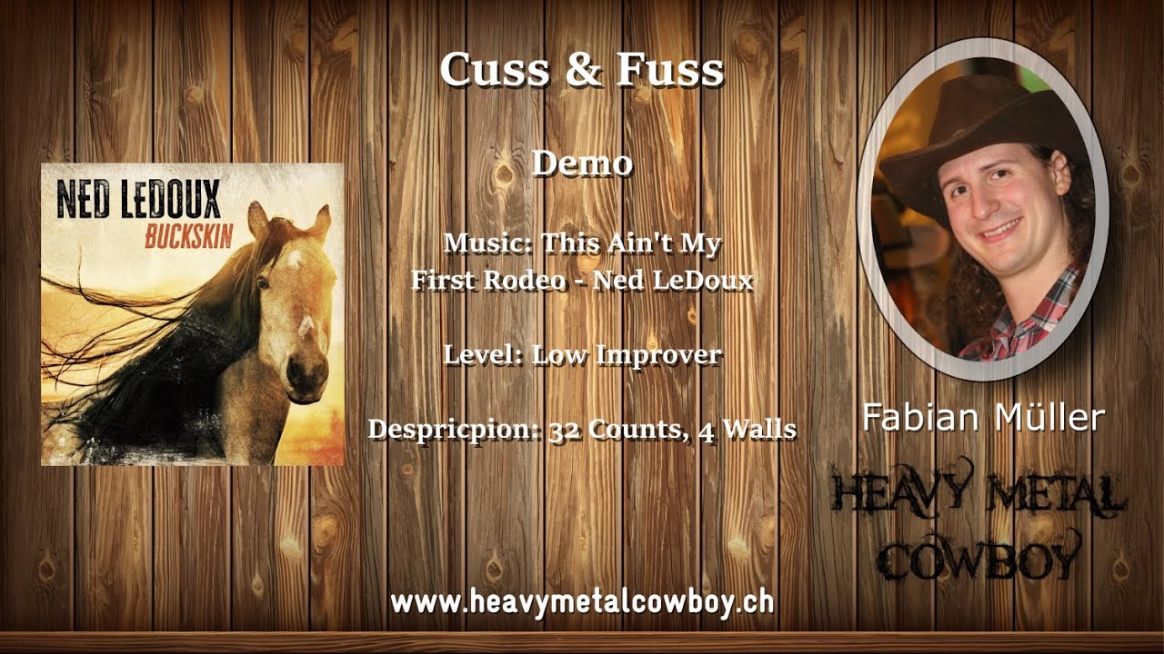 Cuss & Fuss - Demo (Traditional Line Dance)