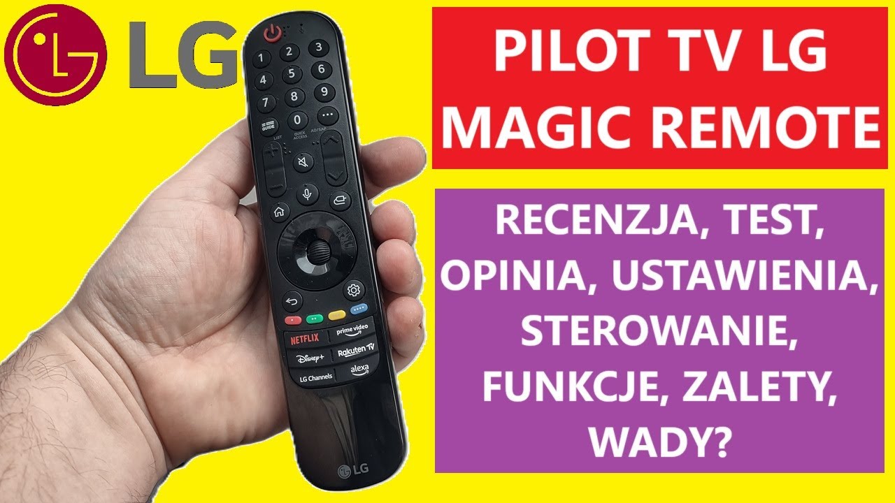 PILOT TV LG MAGIC REMOTE RECENZJA, TEST, OPINIA, USTAWIENIA, STEROWANIE, FUNKCJE, ZALETY, WADY?
